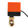 220V Electric Motorized Thread Ball Valve Air-conditioning Water System Controller 2-way 3-wire