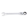 9PCS 8 - 19mm Flexible Head Ratchet Wrench Dual-use Gear Spanners