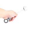9PCS 8 - 19mm Flexible Head Ratchet Wrench Dual-use Gear Spanners