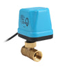 12V Electric Motorized Thread Ball Valve Air-conditioning Water System Controller 2-way 3-wire