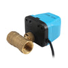 12V Electric Motorized Thread Ball Valve Air-conditioning Water System Controller 2-way 3-wire