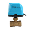 12V Electric Motorized Thread Ball Valve Air-conditioning Water System Controller 2-way 3-wire