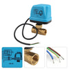 12V Electric Motorized Thread Ball Valve Air-conditioning Water System Controller 2-way 3-wire