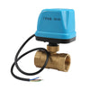 12V Electric Motorized Thread Ball Valve Air-conditioning Water System Controller 2-way 3-wire
