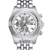 Longbo 80476 Men's Watch Steel Belt Calendar Waterproof Small Seconds