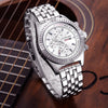 Longbo 80476 Men's Watch Steel Belt Calendar Waterproof Small Seconds