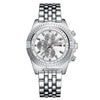 Longbo 80476 Men's Watch Steel Belt Calendar Waterproof Small Seconds