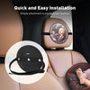 TIROL T21491 Car Rear View Baby Safety Mirror for Rear Facing Car Seats