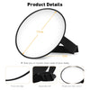 TIROL T21491 Car Rear View Baby Safety Mirror for Rear Facing Car Seats