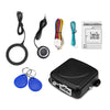 GY902C Car RFID Anti-theft Hidden Lock Security Alarm System One Key Startup for DC 12V Vehicle