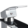 Natural Curved Waterfall Bench Faucet