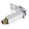 Natural Curved Waterfall Bench Faucet