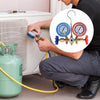 CT - 536A Refrigerant Manifold Gauge Set for Air Conditioning Refrigerator Freon Measuring Meter