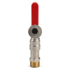 1/2'' Brass Faucet Water Tap for Home Outdoor Garden with Manual Long Handle