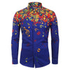 Musical Note Pattern Long Sleeves Shirt