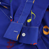 Musical Note Pattern Long Sleeves Shirt