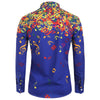 Musical Note Pattern Long Sleeves Shirt