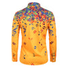 Musical Note Pattern Long Sleeves Shirt