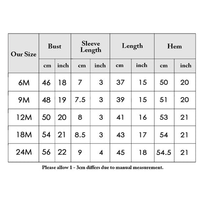 19F112 Baby Girls Romper Jumpsuit Floral Printed Short Sleeve