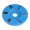 3 / 5 / 6 Teeth 90mm Wood Carving Disc Angle Grinder Attachment Multifunction Milling Cutter