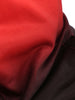 Sports Full Zipper Gradient Print Shoulder Pleated Hoodie
