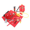 12PCS Fire Chief Role Play Pretend Firemen Caps Clothes Extinguishers Toy
