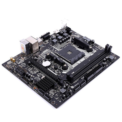 Colorful Broken SwordC A320M - K PRO V14 Motherboard M - ATX / AM4 Interface / Dual Channel DDR4 / Gigabit LAN / 4 x SATA 3.0 / 4 x USB / 1 x HDMI / 1 x VGA / 1 x PS/2 / 3 x 3.5mm Interface / Windows 10