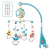 Baby Rattles Crib Toy Holder Rotating Musical Box Projection 0 - 12 Months Infant Toys
