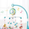 Baby Rattles Crib Toy Holder Rotating Musical Box Projection 0 - 12 Months Infant Toys