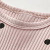 Girls Dress Long Sleeve Round Neck