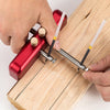 Adjustable DIY Aluminum Alloy Marking Double-head Gauge for Woodworking