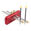 Adjustable DIY Aluminum Alloy Marking Double-head Gauge for Woodworking