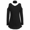 Knit Cut Out Long Sleeve Top