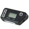 Digital Inductive Motor Hour Meter Waterproof LCD Meter for Motorcycle Dirt Bike Quad ATV Marine Snowmobile PIT BIKE
