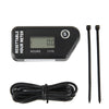 Digital Inductive Motor Hour Meter Waterproof LCD Meter for Motorcycle Dirt Bike Quad ATV Marine Snowmobile PIT BIKE