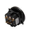 2" Round Battery Indicator Meter Gauge 12/24V 36V 48V 72V for Boat Golf Cart Yamaha Club Cart Forklift.