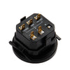 2" Round Battery Indicator Meter Gauge 12/24V 36V 48V 72V for Boat Golf Cart Yamaha Club Cart Forklift.