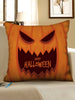 Halloween Pumpkin Printed Pillow Cover