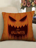Halloween Pumpkin Printed Pillow Cover