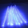 144 LED Meteor Shower Rain Snowfall Plug-In String Lights for Holiday Christmas Halloween Party Indoor Outdoor
