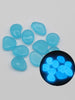 100 Pcs Aquarium Fish Tank Ornaments Luminous Resin Stones