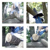 11.5" Electric Chainsaw Stand Bracket Set Woodworking Cutting Tools for 100 / 115 / 125 / 150 Angle Grinder