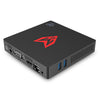 MII - V Bluetooth 4.0 1000Mbps Mini PC 4GB Memory 64GB Storage with Dual-screen Display Function