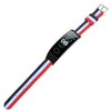 TAMISTER Striped Canvas Replacement Wristband for HUAWEI Honor 5 / 4 Smart Bracelet