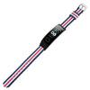 TAMISTER Striped Canvas Replacement Wristband for HUAWEI Honor 5 / 4 Smart Bracelet