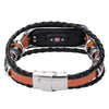 TAMISTER Buckle Metal Ethnic Beaded Retro Element DIY Replacement Wristband for Xiaomi Mi Band 4