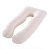 Crystal Velvet U Shape Maternity Sleeping Support Pillow for Side Sleeper Pregnant Women
