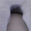 Crystal Velvet U Shape Maternity Sleeping Support Pillow for Side Sleeper Pregnant Women
