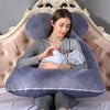 Crystal Velvet U Shape Maternity Sleeping Support Pillow for Side Sleeper Pregnant Women