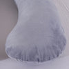 Crystal Velvet U Shape Maternity Sleeping Support Pillow for Side Sleeper Pregnant Women